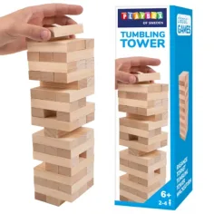 PlayBox: Holz Jenga Geschicklichkeitsspiel