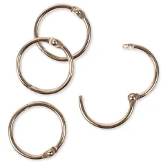 Playbox: Öffnbarer Metallring – Ø 25 mm, 10 Stück
