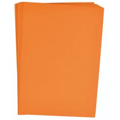 PlayBox: Orange Kartonpapier-Set A4 25 Stück 180g