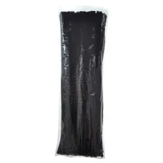 PlayBox: Schwarze Chenille-Fäden 100 Stück 6mm