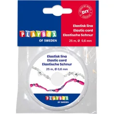 PlayBox: Transparente flexible Schnur 0,6mm 25m
