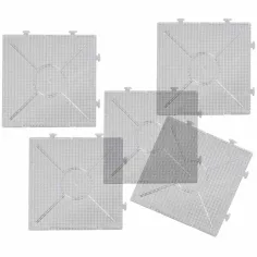 PlayBox: Verbindbare Grundplatte Set für 5mm MIDI Bügelperlen 10er Set