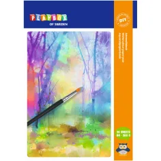 PlayBox: Weißes Aquarellpapier A/4 20er Set