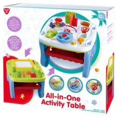 Playgo: All In One beidseitiger Aktivitätstisch mit Funktionen