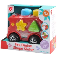 Playgo: Formen sortierendes Feuerwehrauto