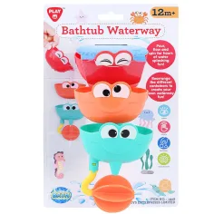 Playgo: Lustige Gesichter Badspielzeug 3er-Set