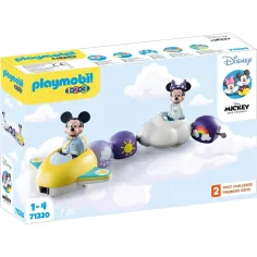 Playmobil 1.2.3 & Disney: Mickey und Minnie Maus mit Wolkenflugzeug (71320)