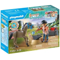 Playmobil: Hufschmied Ben & Achilles (71357)