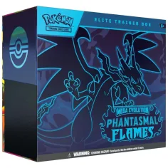 Pokémon TCG: ME02 Phantasmal Flames Elite Trainer Box mit 9 Booster-Paketen