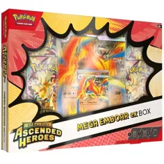 Pokémon TCG : Mega Evolution - Aufgestiegene Helden - Mega Emboar ex Box
