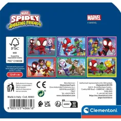 Spidey und seine Super-Freunde 6er-Märchenwürfel - Clementoni Bild 2
