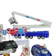 Police Squad: Polizeispielset mit Fahrzeugen und Zubehör in zwei Varianten Bild 4