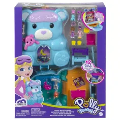 Polly Pocket: Teddy Bär Tasche mit Zubehör Spielset
