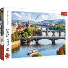Prag, Tschechische Republik 500-teiliges Puzzle - Trefl Bild 1