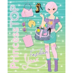 Princess TOP - Modejahr Stickerheft