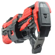 Pro Attack: Elektronisches Revolver-Schaumstoffgeschütz mit Munition 45cm Bild 2