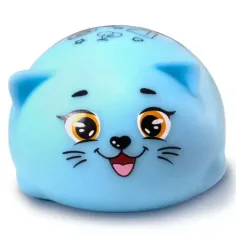 Puffiger Marshmallow-Tier: Candy - blau Bild 2