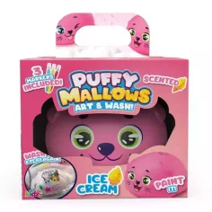 Puffiger Marshmallow-Tier: Eiscreme - pink Bild 1