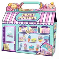 Puffy Pouches: Pufi Charm Design Set - Eisdiele