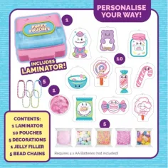 Puffy Pouches: Pufi Charm Design Set - Süßigkeiten Bild 2