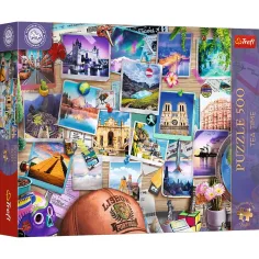 Puzzle EB: Die Erinnerungen an die Reise 500 Teile Premium-Puzzle – Trefl