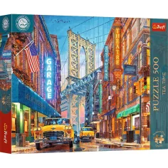 Puzzle EB: Manhattan Brücke, New York 500-teiliges Premium-Puzzle – Trefl
