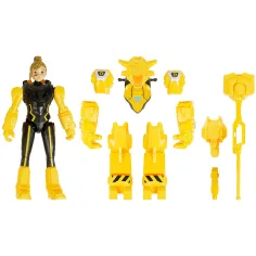 Quantum Heroes: Dinoster Delby Actionfigur mit gelber Rüstung 20 cm Bild 2