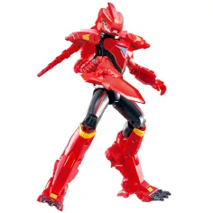 Quantum Heroes: Dinoster Lucio Actionfigur mit roter Rüstung 20 cm Bild 3
