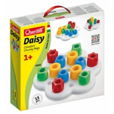 Quercetti: 13-teiliges Steckspiel-Set für Kleinkinder