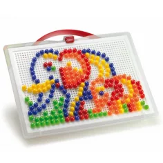 Quercetti: Bunte Steckmosaik-Set Elefant 270 Stück Bild 2