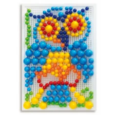 Quercetti: Bunte Steckmosaik-Set Wal 280 Stück Bild 3
