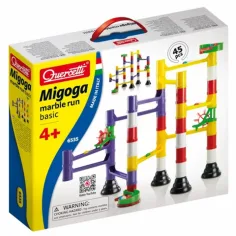 Quercetti: Migoga Kugelbahn 45-teilig