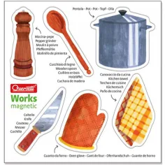 Quercetti: Montessori-Berufe – magnetisches Puzzle, 3er-Set Bild 2