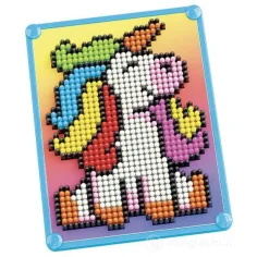 Quercetti: Pixel Art Einhorn-Mosaik Bild 2