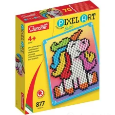 Quercetti: Pixel Art Einhorn Mosaik