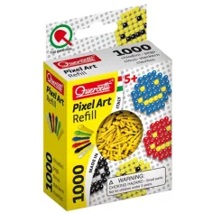 Quercetti: Pixel Art gelbe 4mm-Nachfüllstifte, 1000 Stück