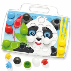 Quercetti: Pixel Junior Basic Baby-Riesensteckspiel Bild 2