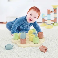 Quercetti: Play Bio Chunky Steckspiel 13-teilig Bild 3