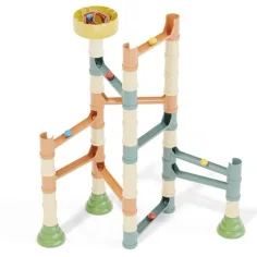 Quercetti: Play Bio Migoga Marble Kugelbahn 46-teilig Bild 2