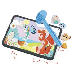 Quercetti: Play Creativo Tap Tap kreatives Spiel mit Tieren Bild 2