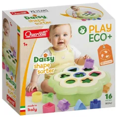 Quercetti: PlayEco+ Daisy Formensortierspiel 16-teilig