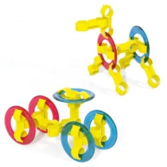 Quercetti: Ringo 240-teiliges Ringbauspiel Bild 2