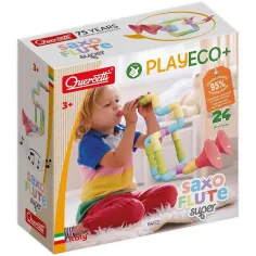 Quercetti: Super Saxoflute Play Eco Bauset für Musikinstrumente, 24-teilig
