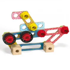 Quercetti: Techo Maxi Formen und Figuren Holzbauspiel Bild 2