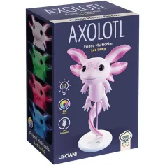 Rainy Days Axolotl mehrfarbige LED-Nachtlampe - Lisciani