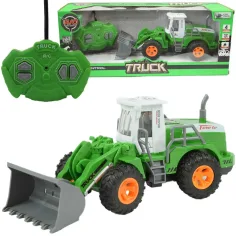 RC ferngesteuerter Frontlader Bauernhof Arbeitsmaschine mit Lichteffekten im Maßstab 1/30, 20 cm