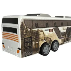 RC ferngesteuerter Jurassic City Bus mit Licht 27MHz 1/32 Maßstab 25cm Bild 3