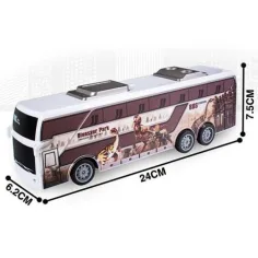 RC ferngesteuerter Jurassic City Bus mit Licht 27MHz 1/32 Maßstab 25cm Bild 4