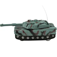 RC ferngesteuerter M1 Abrams Panzer mit Tarnmuster, Licht und Sound, Maßstab 1/32, 22 cm Bild 2