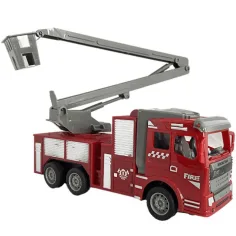 RC ferngesteuertes Hubarbeitsbühnen-Feuerwehrauto im Maßstab 1/30, 22 cm Bild 4
